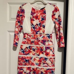 Floral midi dress